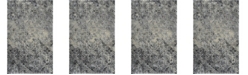 D Style Tempo Tem8 Charcoal Area Rug Collection